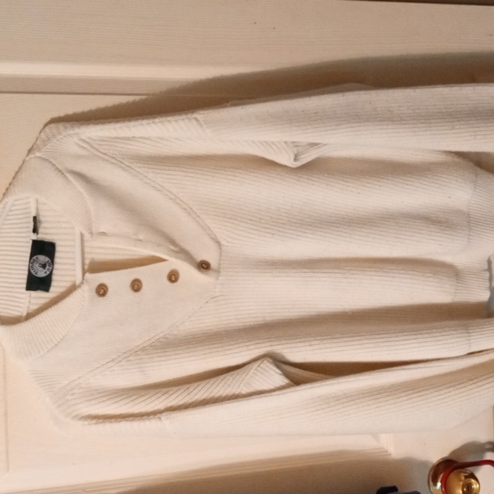 Cream sweater
